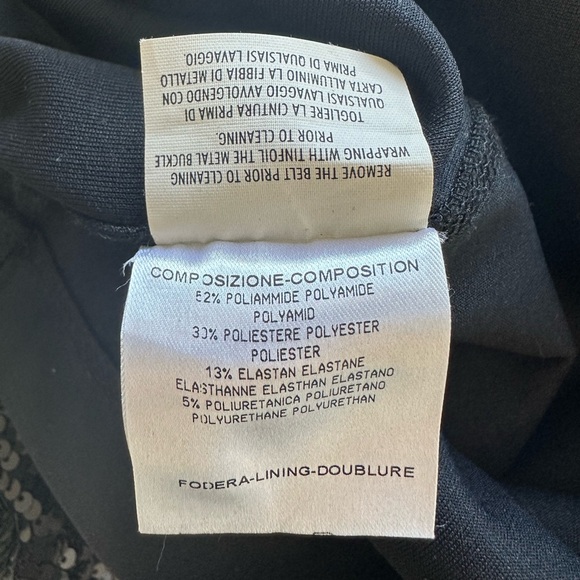 Authentic Gucci Black Neoprene Zipper Front Dress - Picture 12 of 17